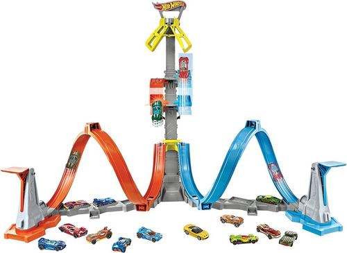 Pista De Looping Hot Wheels Action Desafio Da Altura Mattel